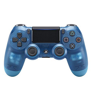 Official Sony Dualshock 4 V2 Wireless Controller Blue Crystal PS4 (Pre-owned)