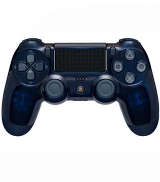 PlayStation 4 Dualshock 4 (V2) 500 Million Limited Edition Blue Controller PS4 (Pre-owned)