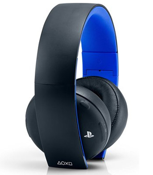 PlayStation Official Gold Wireless Stereo Headset PS4, PS3, PS Vita (Pre-owned)