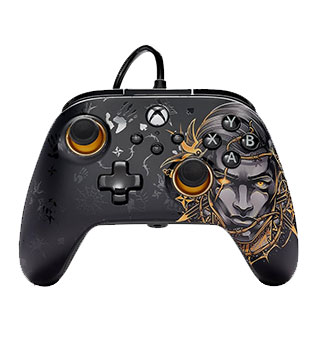 PowerA Advantage Wired Gaming Controller for Xbox Series X/S, Xbox One, PC Fortnite Midas (Pre-owned)