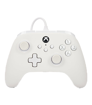 PowerA Advantage Wired Gaming Controller for Xbox Series X/S, Xbox One, PC White (Pre-owned)