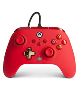 PowerA Enhanced Wired Gaming Controller for Xbox Series X/S or Xbox One, Orange (Officially Licensed) (Pre-owned)