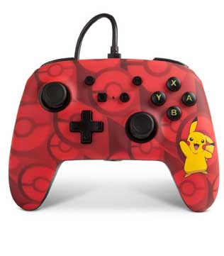 PowerA Pokemon Enhanced Wired Controller Nintendo Switch (Pikachu) (Pre-owned)