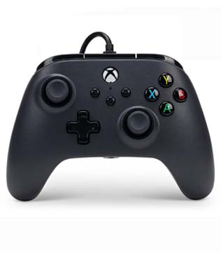 PowerA Wired Controller Black for Xbox One, PC (Officially Licensed) (Pre-owned)