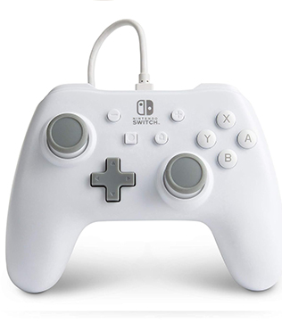 PowerA Wired Gaming Controller for Nintendo Switch, White (Officially Licensed) (Pre-owned)