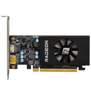 PowerColor AMD RADEON RX 6400 4GB GDDR6 (AXRX-6400-LP-4GBD6-DH) Graphics Card (Without Low Profile) (Pre-owned)