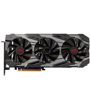PowerColor Red Devil RX 5700 XT OC 8GB GDDR6 ( AXRX-5700-XT-8GBD6-3DHE-OC) Graphics Card (Pre-owned)