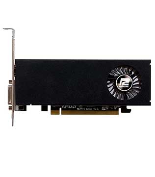 PowerColor Red Dragon Radeon RX 550 4GB GDDR5 (AXRX 550 4GBD5-HLE) Low Profile Graphics Card (Pre-owned)