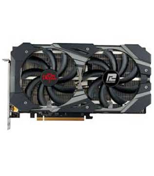 PowerColor Red Dragon Radeon RX 5600 XT OC 6GB GDDR6 (AXRX 5600 XT 6GBD6-3DHR/OC) Graphics Card (Pre-owned)