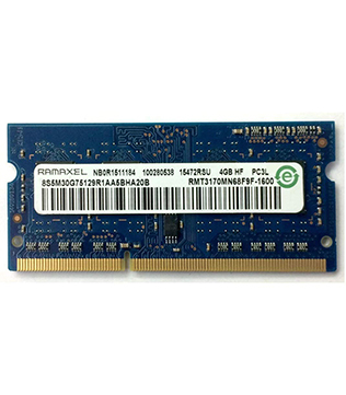 RAMAXEL 4GB DDR3 1600MHz Laptop RAM (Pre-owned)
