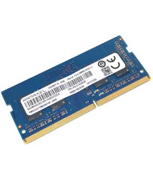 RAMAXEL 4GB DDR4 2666MHZ (RMSA3270ME86H9F-2666) Laptop RAM (Pre-owned)