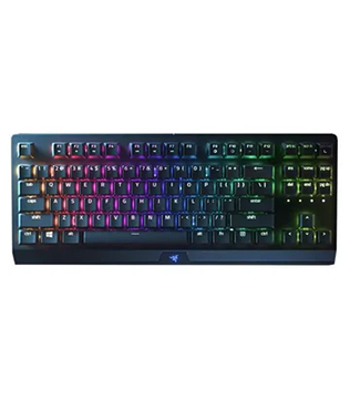 RAZER BlackWidow V3 RGB Tenkeyless Mechanical Gaming Keyboard (Razer Yellow Switch) (Open Box)