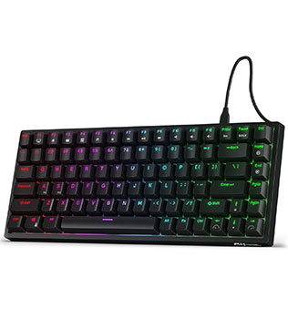 RK ROYAL KLUDGE RK84 Wired RGB 75% Mechanical Keyboard (Black) (Pre-owned)