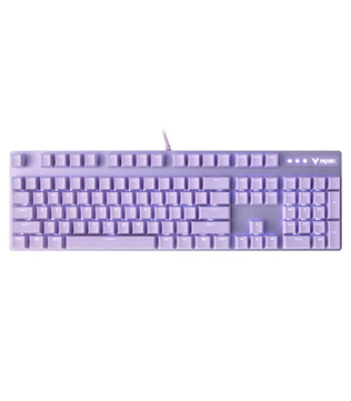 Rapoo V500 Pro Mechanical Gaming Keyboard (Purple) (Pre-owned)