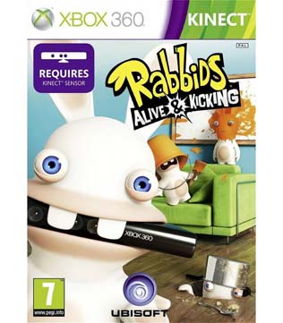 Raving Rabbids Alive & Kicking Xbox 360 (Pre-owned)