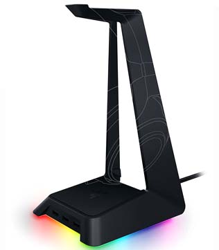 Razer Base Station Chroma Headset Stand with USB Hub (Black) (Pre-owned)