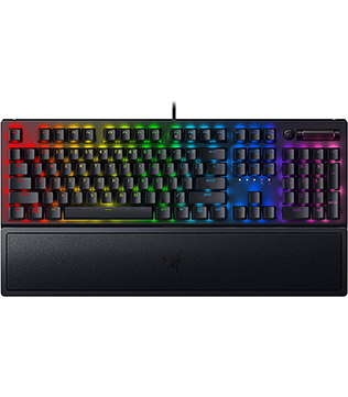 Razer Blackwidow V3 Mechanical Gaming Wired Keyboard RGB (Yellow Switches) (Pre-owned)