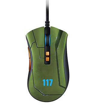 Razer DeathAdder V2 Wired Gaming Mouse (Halo Infinite Edition) Black (Pre-owned)