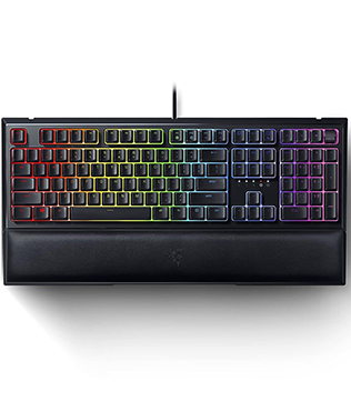 Razer Ornata V2 Mecha-Membrane Gaming Wired Keyboard (Black) (Pre-owned)