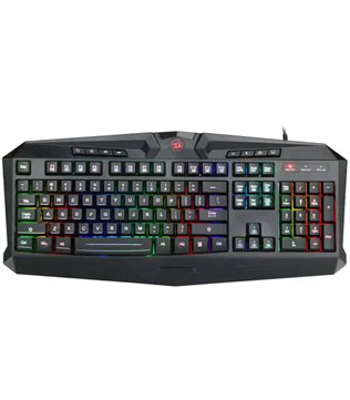 Redragon K503 Harpe RGB Backlit Wired Gaming Keyboard (Black) (Pre-owned)