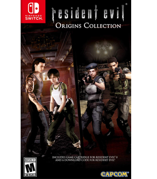 Resident Evil Origins Collection (Includes only Resident Evil 0 Full Game) Nintendo Switch (Pre-owned) (without Original Box and Cover)