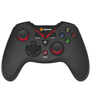 SAMEO SG17 2.4G Wireless Gaming Controller for Xbox One S/ PS3/PC/Android/ Windows XP/7/8/10 (Black) 4 IN 1