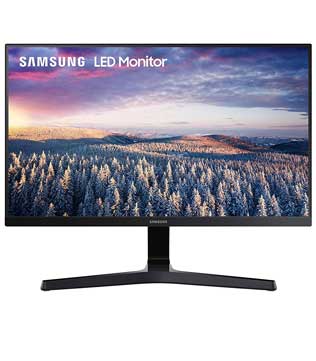 SAMSUNG 24 inch Full HD IPS Panel 75 Hz Refresh Rate (LS24R356FHWXXL) Monitor (Pre-owned)