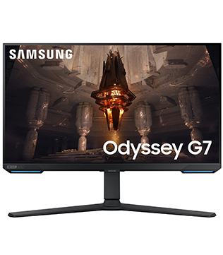SAMSUNG ODYSSEY G7 28 Inch LS28BG702EWXXL UHD Monitor (Pre-owned)
