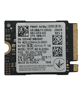 SAMSUNG PM991 256GB M.2 NVMe (MZ-9LQ256A) Internal Solid State Drive (Pre-owned)
