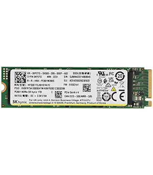SK HYNIX 1TB GEN 4 M.2 NVMe (HFS001TEJ9X101N) Internal Solid State Drive (Pre-owned)
