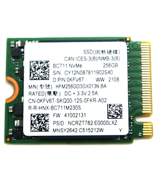 SK Hynix 256GB M.2 (HFM256GD3GX013N) Solid State Drive (Pre-owned)