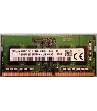 SK Hynix 4GB DDR4 2400MHz (HMA851S6AFR6N-UH) Laptop RAM (Pre-owned)