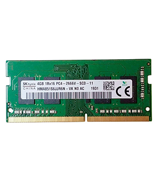 SK Hynix 4GB DDR4 2666MHz Laptop RAM (Pre-owned)