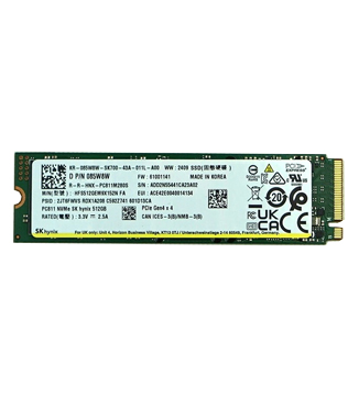 SK Hynix 512 GB M.2 NVMe (HFS512GEM9X152N) Internal Solid State Drive (Pre-owned)