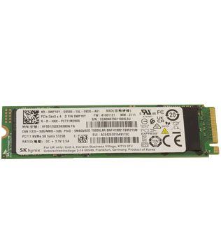 SK Hynix 512GB M.2 NVMe (HFS512GDE9X080N) Internal Solid State Drive (Pre-owned)