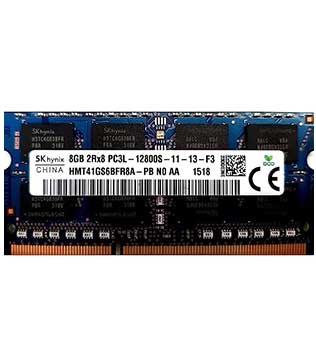SK Hynix 8GB DDR3 1600 MHz (HMT41GS6BFR8A-PB) Laptop RAM (Pre-owned)