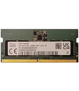 SK Hynix 8GB DDR5 5600MHz (HMCG66AGBSA092N AA) Laptop RAM (Pre-owned)