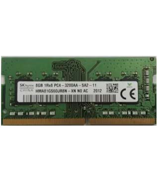 SK Hynix DDR4 8 GB 1RX16, PC4-3200AA-SC0-11 Laptop RAM (Pre-owned)