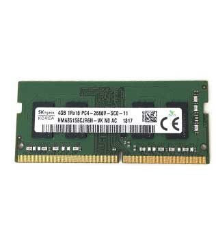 SK hynix 4GB DDR4 2666MHz (HMA851S6CJR6N-VK) Laptop RAM (Pre-owned)