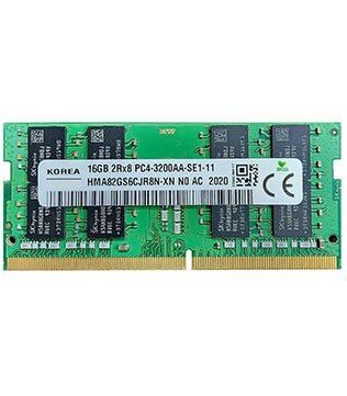 SKHynix 16GB DDR4 3200MHz (HMA82GS6CJR8N-XN)Laptop RAM (Pre-owned)