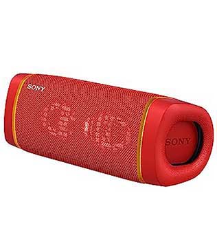 SONY SRS-XB33 Wireless Speaker with Extra Bass Long Battery Life Waterproof 10 W Bluetooth Speaker (Red) (Pre-owned)
