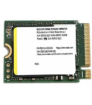 SSSTC 512GB M.2 NVMe (CL4-3D512-Q11) Solid State Drive (Pre-owned)