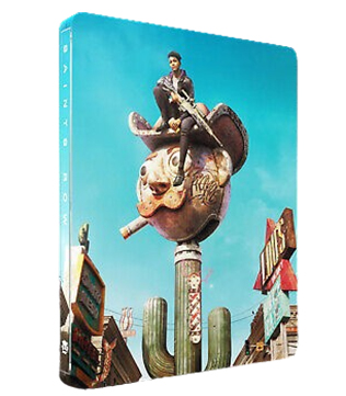 Saints Row Steelbook (No Game Included) (Scratch & Dent) (Pre-owned)