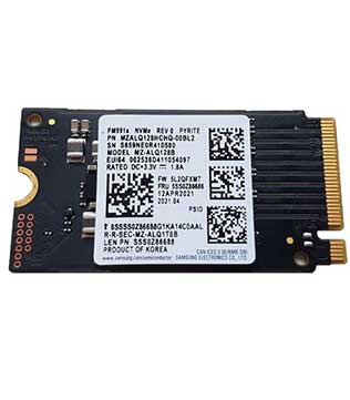Samsung 128GB M.2 NVME (MZ-ALQ1280) Internal Solid State Drive (Pre-owned)