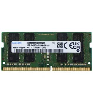 Samsung 16GB DDR4 3200MHz (M471A2K43EB1-CWE) Laptop RAM (Pre-owned)