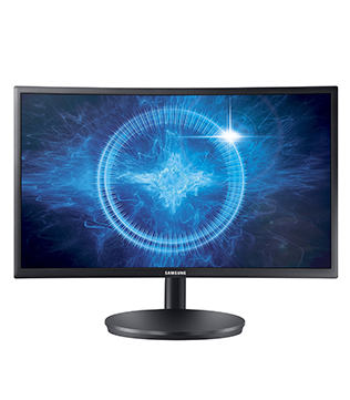 Samsung 23.5 inch Full HD (LC24FG70FQWXXL) Curved Gaming Monitor (Wear and tear, DP port not working, Without Stand) Monitor (Pre-owned)