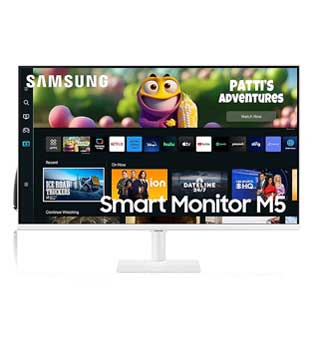 Samsung 27 Inch LS27CM501EWXXL Full HD Monitor (Pre-owned)