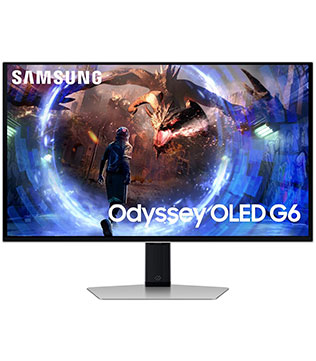 Samsung 27 Odyssey OLED G6 G60SD Monitor (Pre-owned)