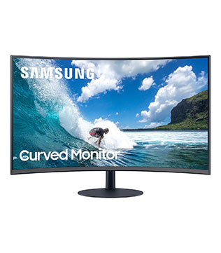 Samsung 27Inch (LC27T550FDWXXL) FHD Curved Monitor (Pre-owned)