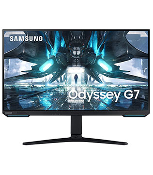 Samsung 28Inch (LS28AG700NWXXL) 4K UHD IPS Gaming Monitor (Black) (Pre-owned)
